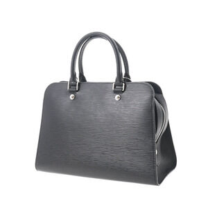 Louis Vuitton Leather Noir Vaneau Black Bag Epi